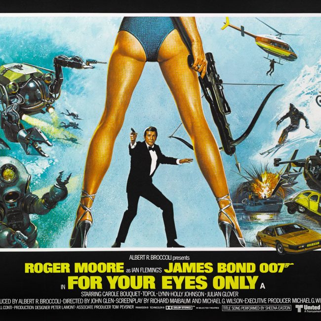 For Your Eyes Only, James Bond Movie Poster_40x28in